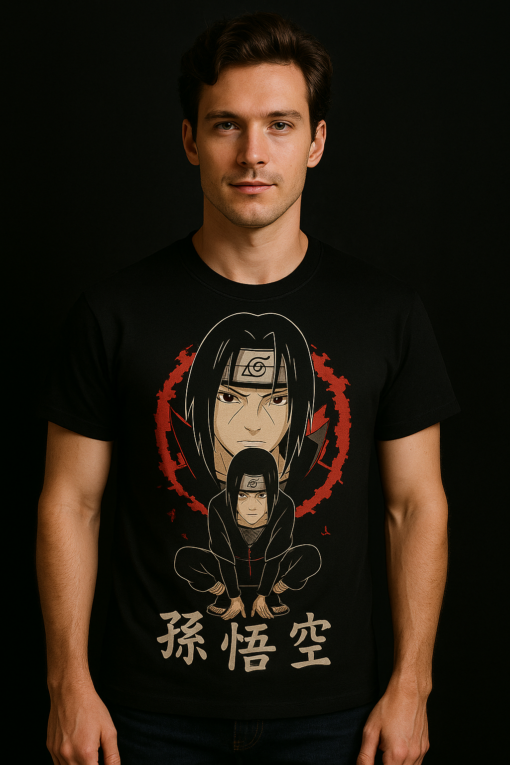 Valoraine Legends Series – Itachi Uchiha T-Shirt | Unisex Cotton Tee